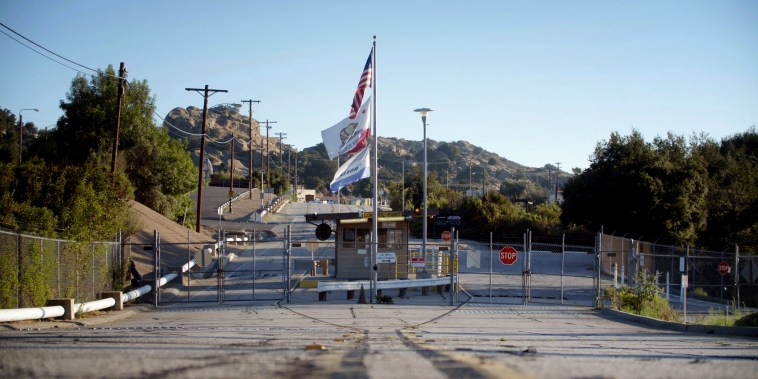 Image: The entrance to the Santa Susana Field Lab in Brandeis, Calif.