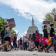 Demonstrators rally in support of abortion rights in Washington, D.C.